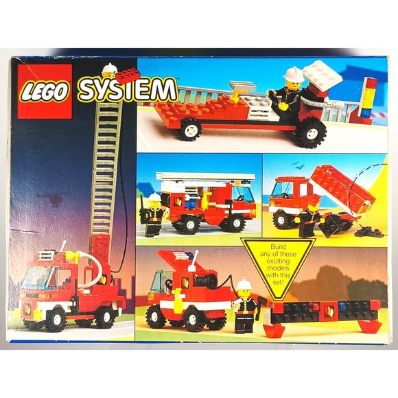 LEGO 6593 Town System RSQ911 BLAZE BATTLER, New, See Pics/Description! - Picture 2 of 14